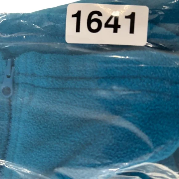 The North Face Turquoise Blue Fleece 1/4 Zip Pullover Jacket Women's Sz M TNF‎ - Picture 8 of 8